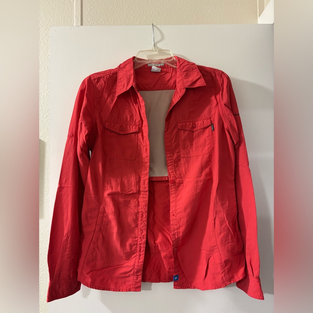 Columbia fishing button-Up Shirt